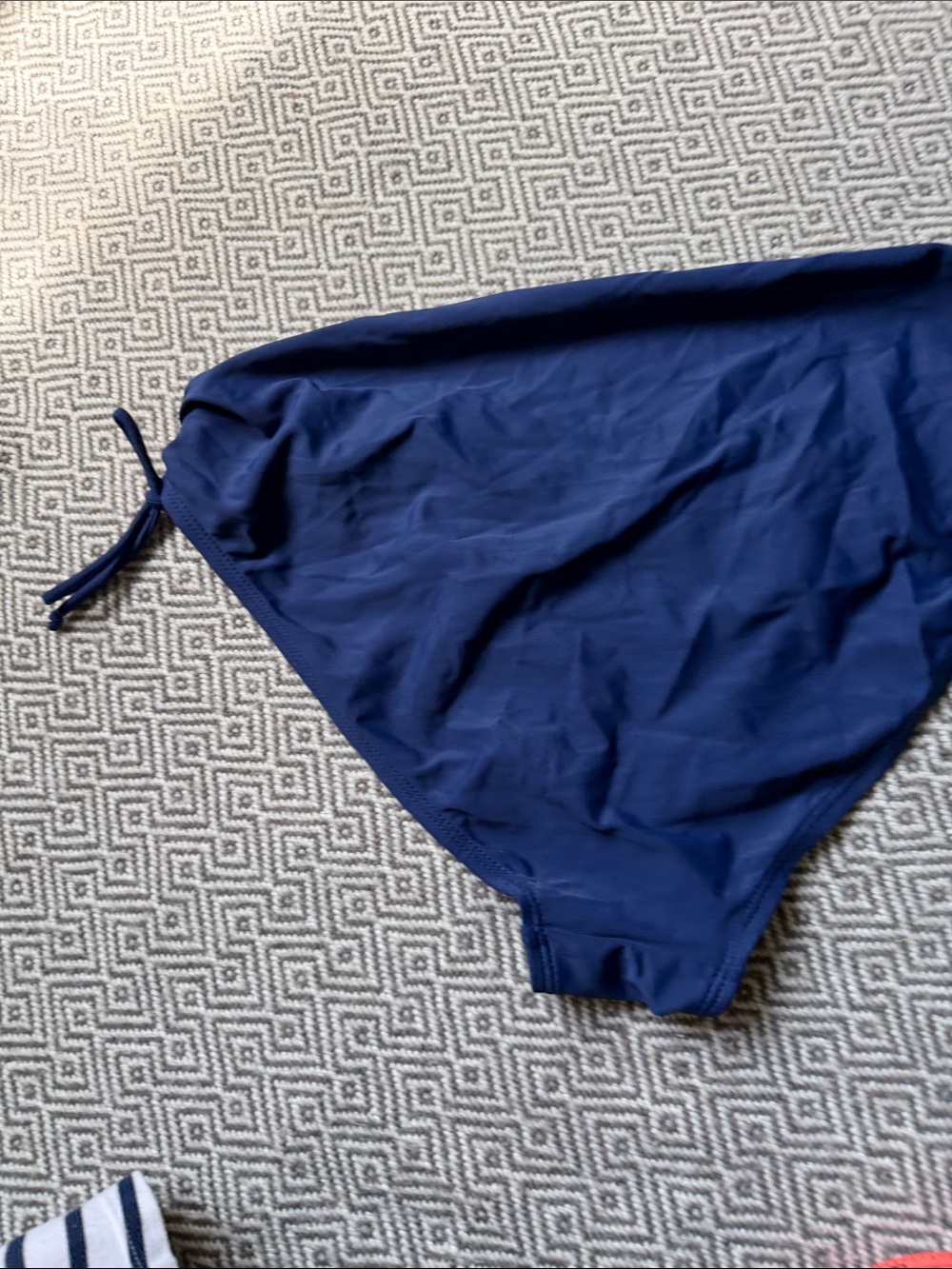 Motherhood Maternity striped halter tankini - Picture 7 of 8